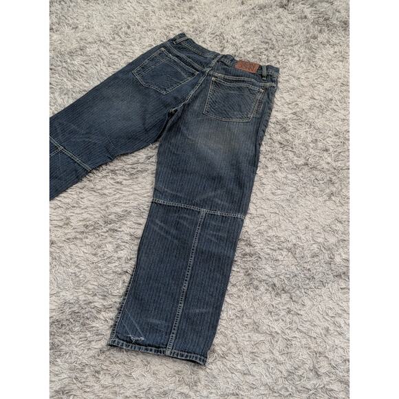 Sean John Denim Blue Baggy Jeans Size 30x32 Vintage Y2K 2000 Hip Hop - Picture 12 of 16